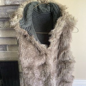 NWT faux fur reversible vest from Nordstrom’s